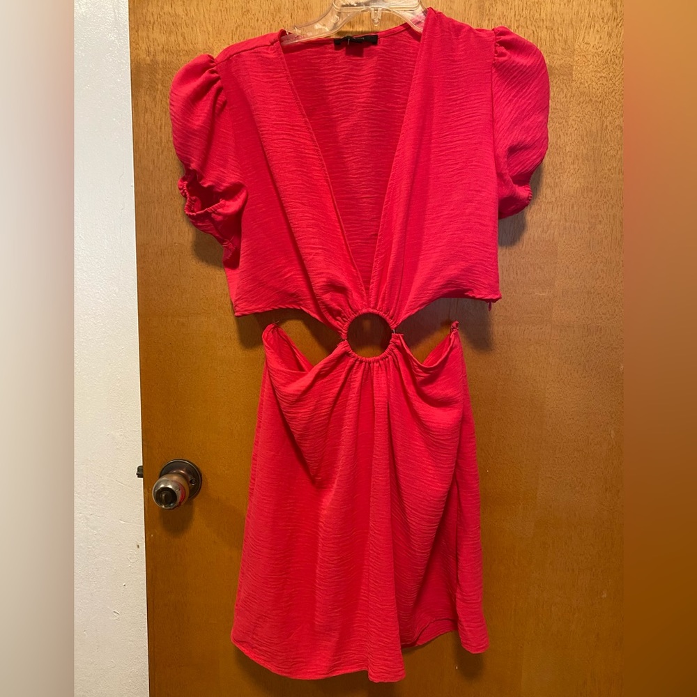 Fuscia dress